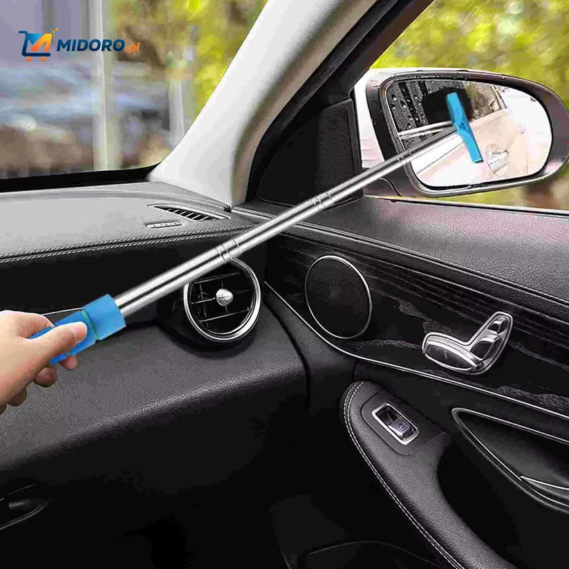Clearwipe™ Czyścik do Szyb Samochodowych | Teleskopowy, Kompaktowy i Szybko Schnie!