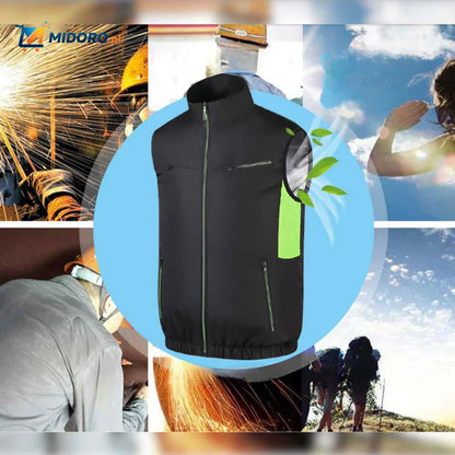 Cooltop™ Kamizelka Robocza | Wentylacja, Ochrona przed Ciepłem & Bez Rękawów