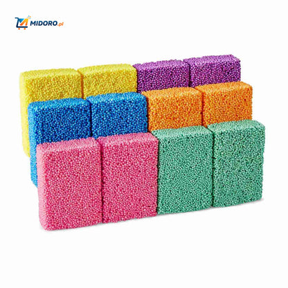 CreativaFoam™ Glina | Lekka, Plastyczna i Edukacyjna Zabawka!