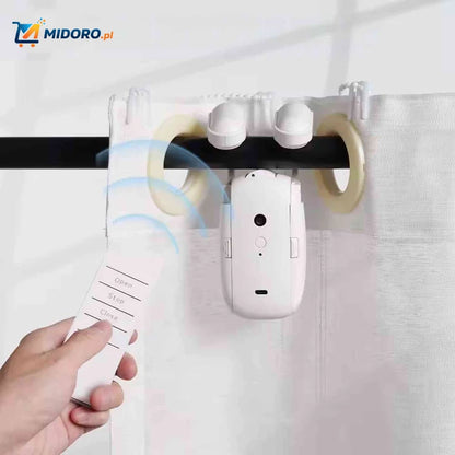 Curtana™ Inteligentny Silnik Zasłonowy – Automatyczny, Cichy i Uniwersalny dla Każdego Typu Szyny