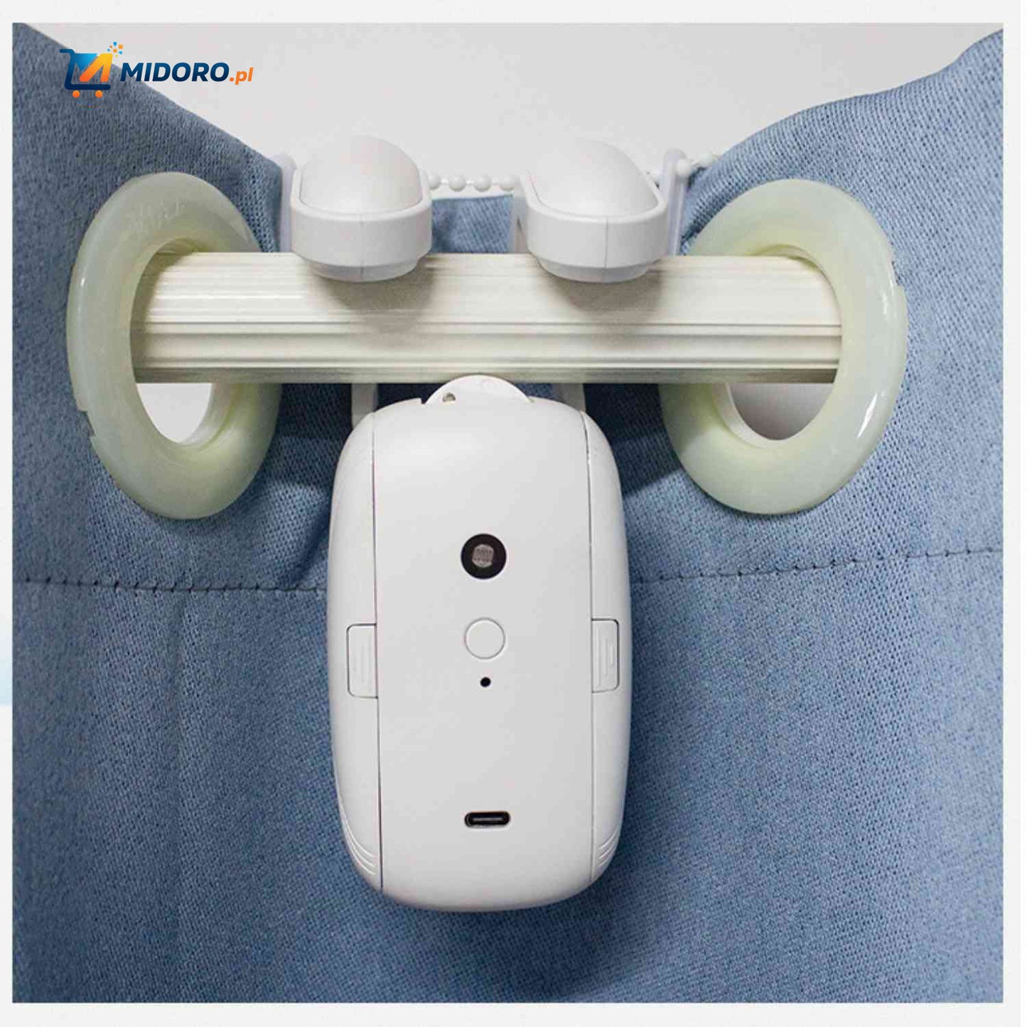 Curtana™ Inteligentny Silnik Zasłonowy – Automatyczny, Cichy i Uniwersalny dla Każdego Typu Szyny