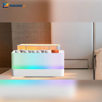 Głośnik DreamGlow™ | Pomoc w zasypianiu, RGB Nocna Lampa & Bluetooth Dźwięk