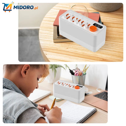 Głośnik DreamGlow™ | Pomoc w zasypianiu, RGB Nocna Lampa & Bluetooth Dźwięk