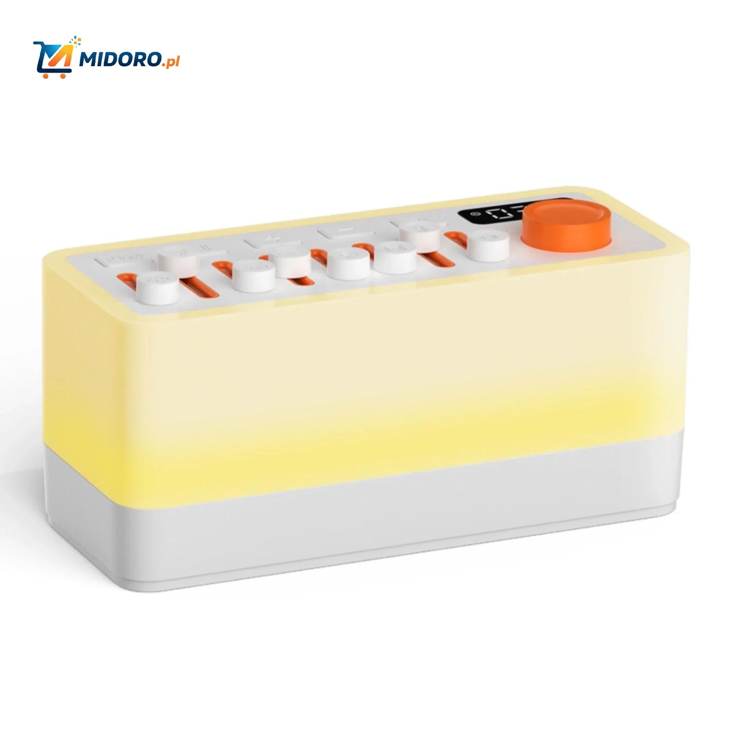 Głośnik DreamGlow™ | Pomoc w zasypianiu, RGB Nocna Lampa & Bluetooth Dźwięk