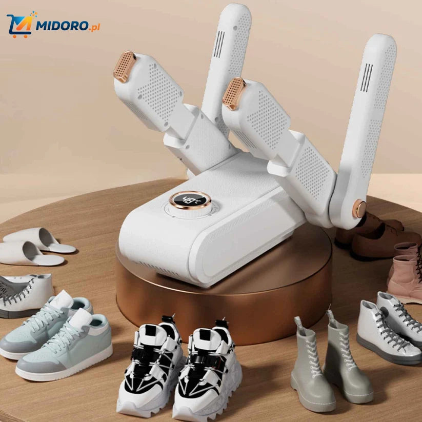 Drylux™ Suszarka | Składana, Bezwonna & Stałe Ciepło!