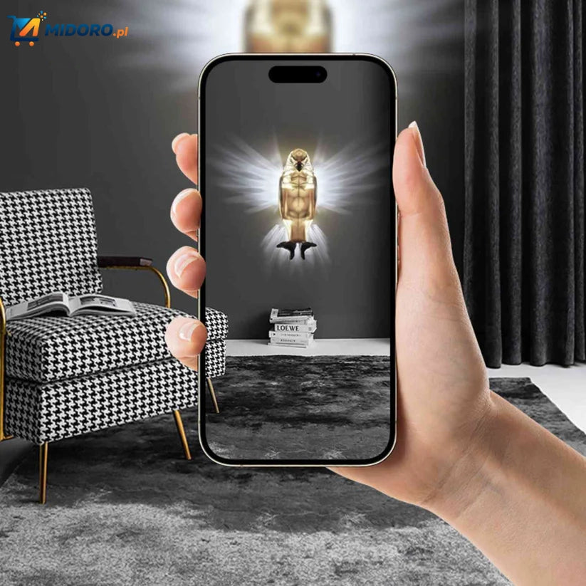 EagleGlow™ Lampa Ścienna | Projektor Światła, Ściemnialna & Unikalny Design