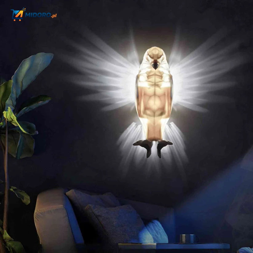 EagleGlow™ Lampa Ścienna | Projektor Światła, Ściemnialna & Unikalny Design