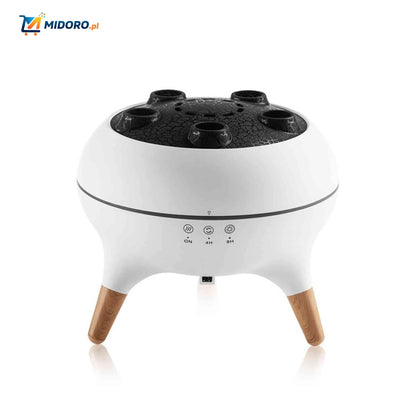 Flamora™ Dyfuzor Meduz | Vlamlicht, Aromatyczna Mgła i Stylowe Drewniane Wzornictwo