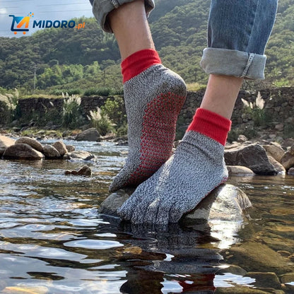 FlexGuard™ Pięcio-Palcowe Skarpetki | Wytrzymałe, Ochrona Przed Przekłuciem