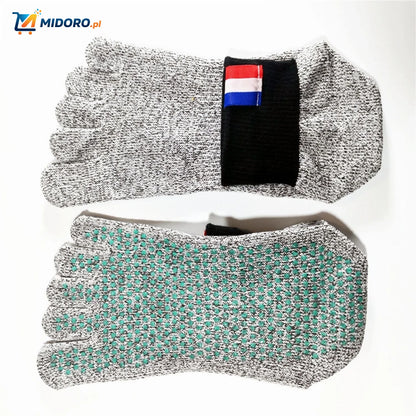 FlexGuard™ Pięcio-Palcowe Skarpetki | Wytrzymałe, Ochrona Przed Przekłuciem