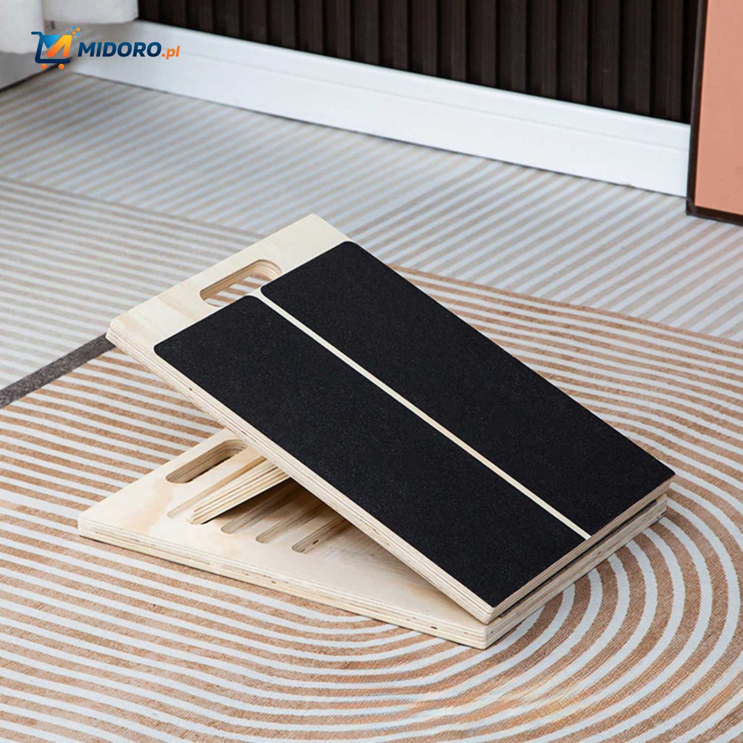 Flexiplank™ Stretchbord | Regulowany, Antypoślizgowy & Rozluźniający Mięśnie