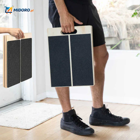Flexiplank™ Stretchbord | Regulowany, Antypoślizgowy & Rozluźniający Mięśnie