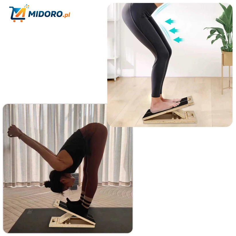 Flexiplank™ Stretchbord | Regulowany, Antypoślizgowy & Rozluźniający Mięśnie