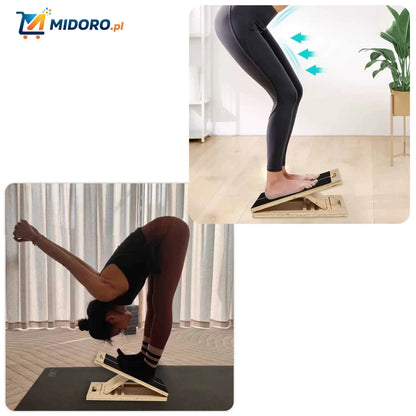 Flexiplank™ Stretchbord | Regulowany, Antypoślizgowy & Rozluźniający Mięśnie