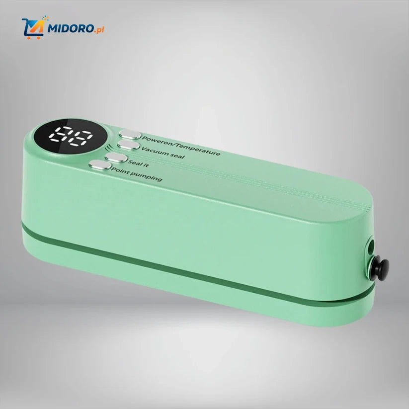 FoodSeal™ Maszyna do pakowania próżniowego | Bezprzewodowa, Ładowalna i Kompaktowa