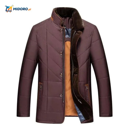Froston™ Kurtka | Ciepła pikowana kurtka z podniesionym kołnierzem dla mężczyzn
