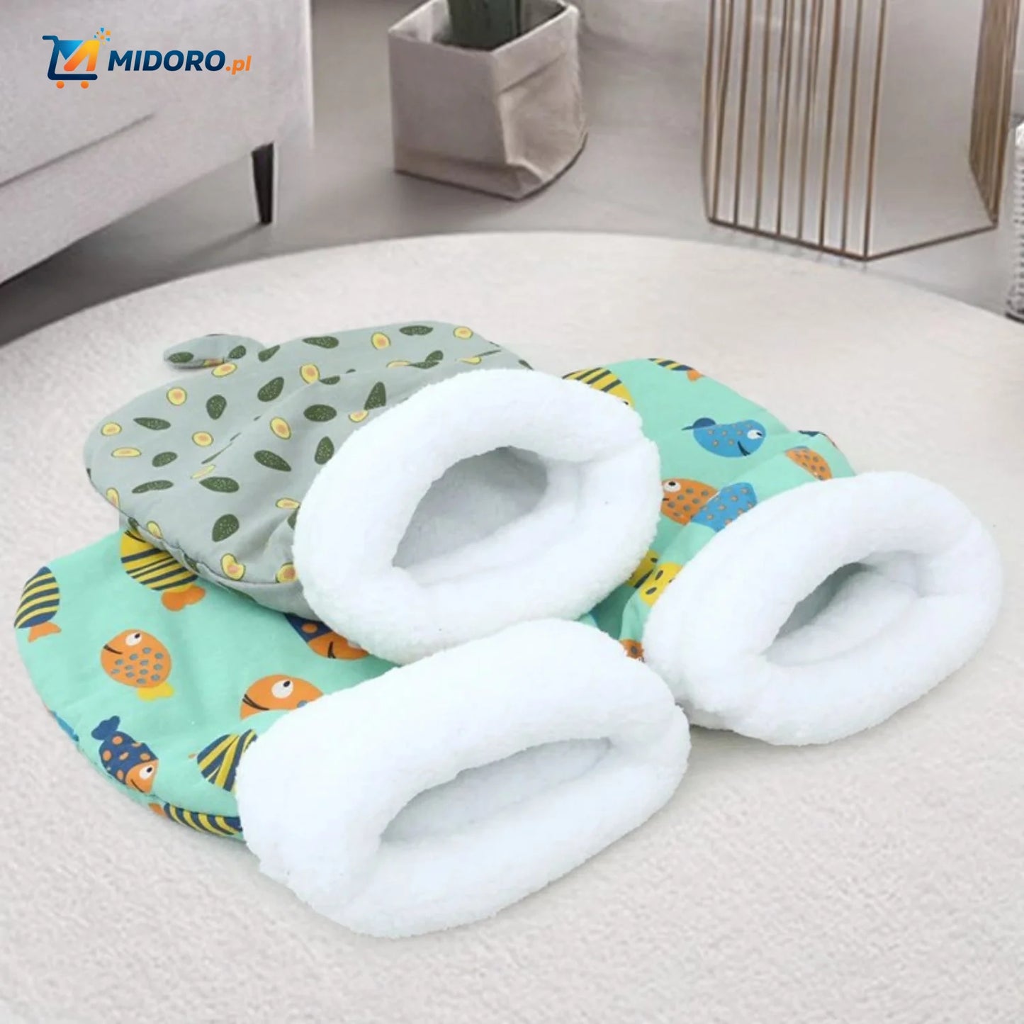 FurHaven™ Przytulne Łóżko dla Kota | Ciepłe, Przytulne i Osłonięte! To, co koty lubią najbardziej!