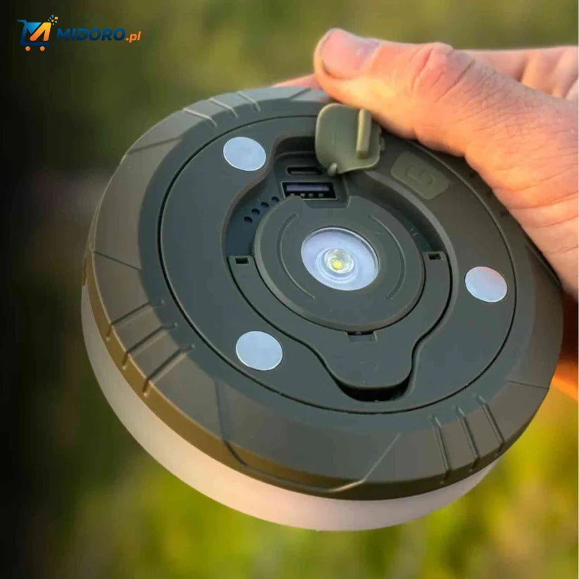 GlowMate™ Lampa | Lampa Nastrojowa, Światło Sznurkowe i Powerbank do Użytku na Zewnątrz