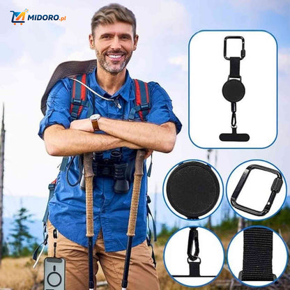 GripLock™ Uchwyt | Ochrona przed Kradzieżą, Rozciągliwy i Super Przenośny!