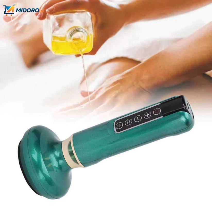 Guashamax™ Masażer | Inteligentne Cupping i Relaksujący Masaż Głęboki z Czerwonym Światłem