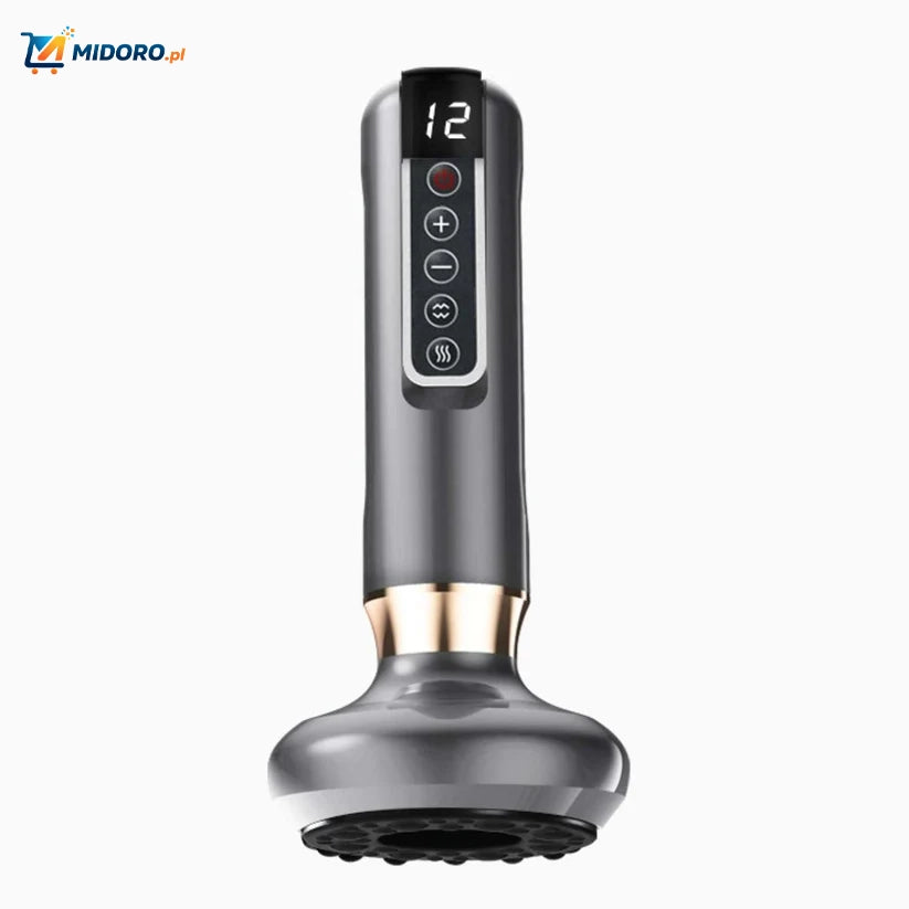 Guashamax™ Masażer | Inteligentne Cupping i Relaksujący Masaż Głęboki z Czerwonym Światłem