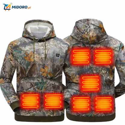HeatPro™ Hoodie | USB-Ogrzewanie, 3 do 7 Poziomów Ciepła & Wygodna Hoodie na Zewnątrz!