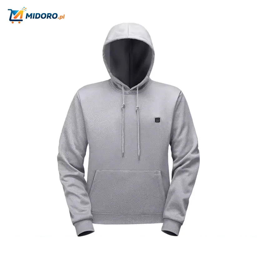 HeatPro™ Hoodie | USB-Ogrzewanie, 3 do 7 Poziomów Ciepła & Wygodna Hoodie na Zewnątrz!