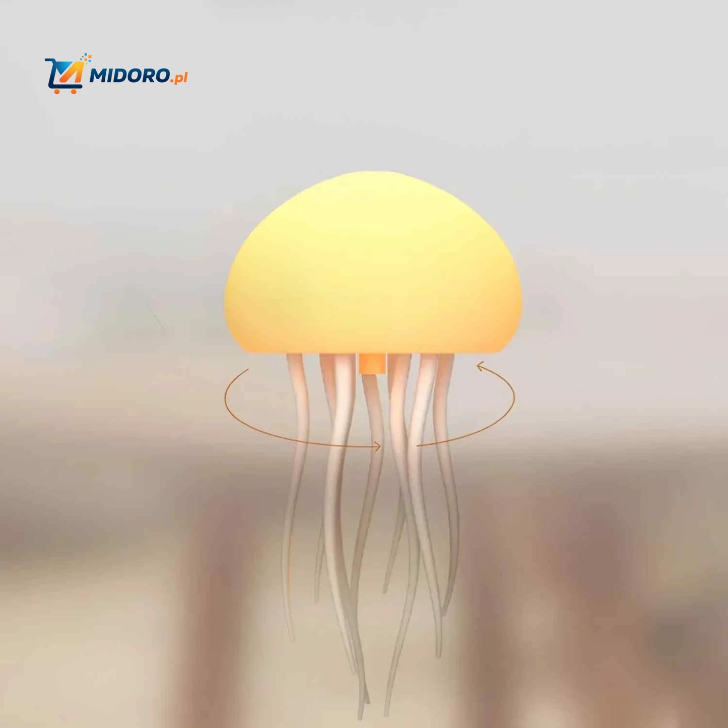 Lampa JellyGlow™ | Lampa z Pływającymi Meduzami, Przechodzenie Kolorów i Nocne Światło