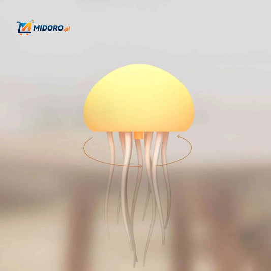 Lampa JellyGlow™ | Lampa z Pływającymi Meduzami, Przechodzenie Kolorów i Nocne Światło