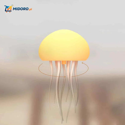 Lampa JellyGlow™ | Lampa z Pływającymi Meduzami, Przechodzenie Kolorów i Nocne Światło