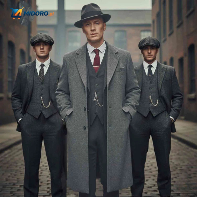 Kingsley™ Płaszcz | wełna, klasyczny, brytyjski styl dziedzictwa