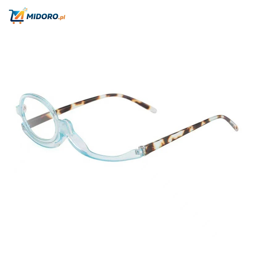 Loopex™ Okulary | Obrotowe, Powiększające i Przeciw Niebieskiemu Światłu Okulary do Makijażu