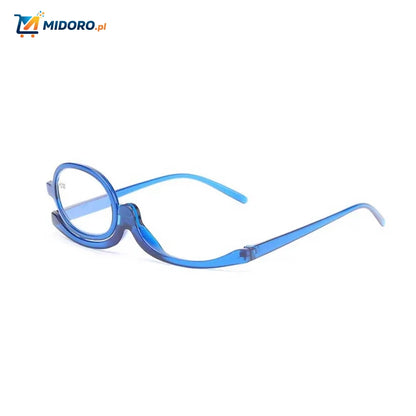 Loopex™ Okulary | Obrotowe, Powiększające i Przeciw Niebieskiemu Światłu Okulary do Makijażu