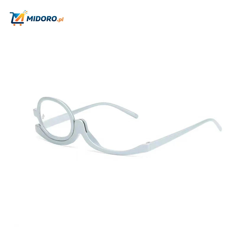 Loopex™ Okulary | Obrotowe, Powiększające i Przeciw Niebieskiemu Światłu Okulary do Makijażu