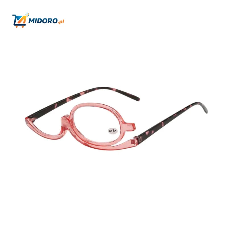 Loopex™ Okulary | Obrotowe, Powiększające i Przeciw Niebieskiemu Światłu Okulary do Makijażu