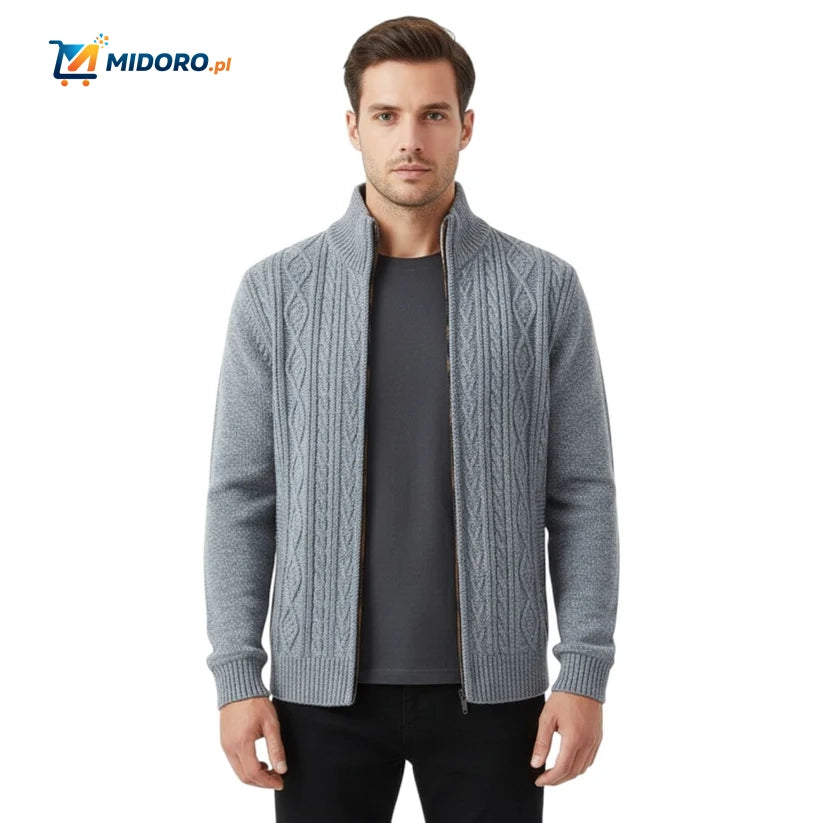 Kamizelka ThermoKnit™ | Dzianinowa kamizelka, ocieplana i ciepła dla mężczyzn