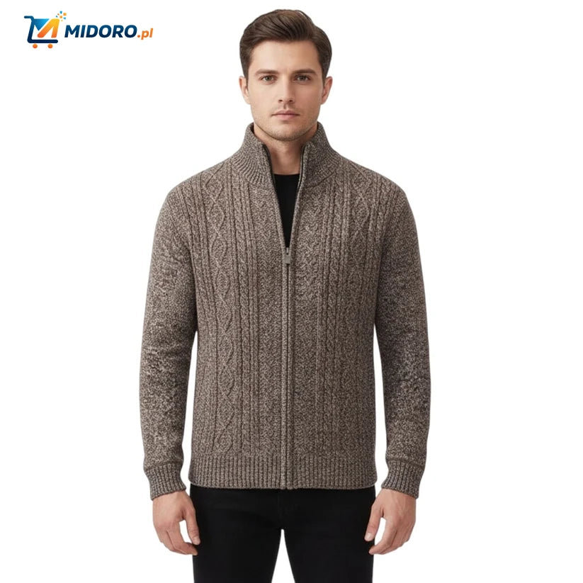 Kamizelka ThermoKnit™ | Dzianinowa kamizelka, ocieplana i ciepła dla mężczyzn