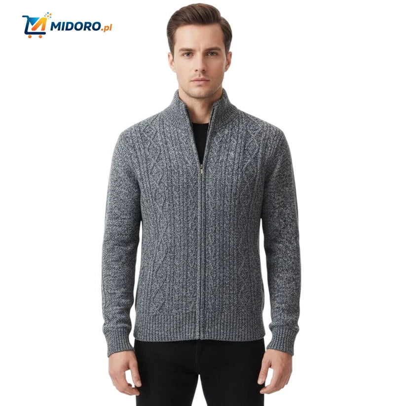 Kamizelka ThermoKnit™ | Dzianinowa kamizelka, ocieplana i ciepła dla mężczyzn