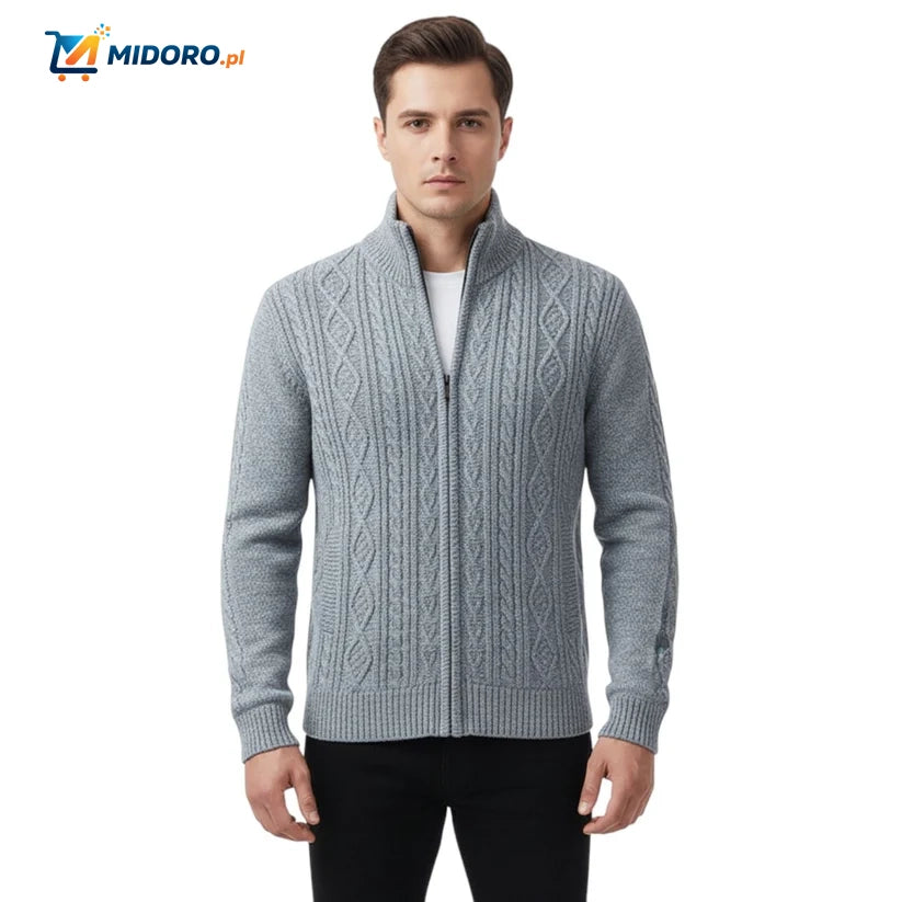 Kamizelka ThermoKnit™ | Dzianinowa kamizelka, ocieplana i ciepła dla mężczyzn