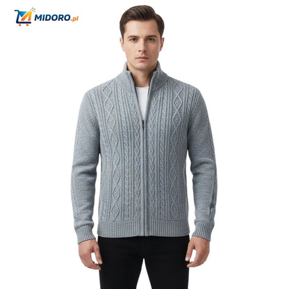 Kamizelka ThermoKnit™ | Dzianinowa kamizelka, ocieplana i ciepła dla mężczyzn