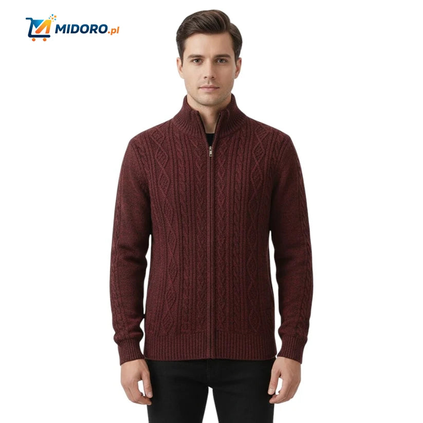 Kamizelka ThermoKnit™ | Dzianinowa kamizelka, ocieplana i ciepła dla mężczyzn